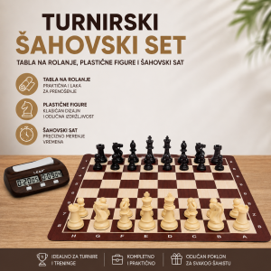 Turnirski šahovski komplet 1