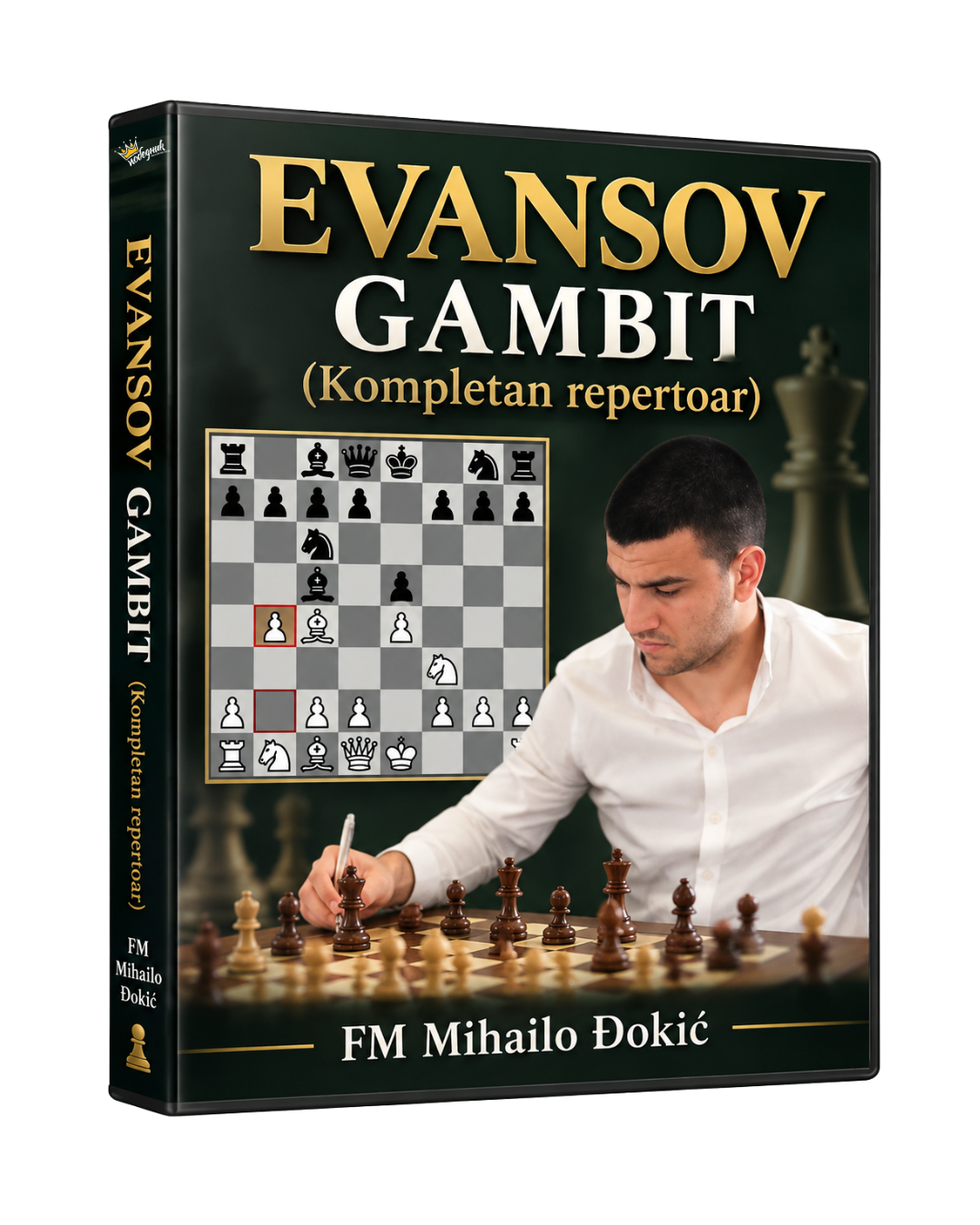 Evansov gambit – kompletan repertoar za bele