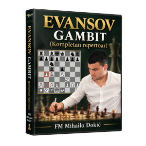 Evansov gambit – kompletan repertoar za bele
