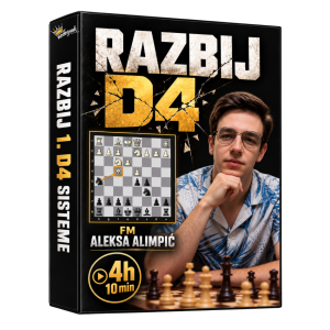 Razbij 1.d4 sisteme – FM Aleksa Alimpić (ceo repertoar)